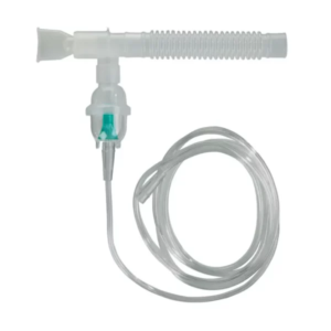 Disposable Nebulizer Kit with “T” Mouthpiece & 7 ft Tubing
